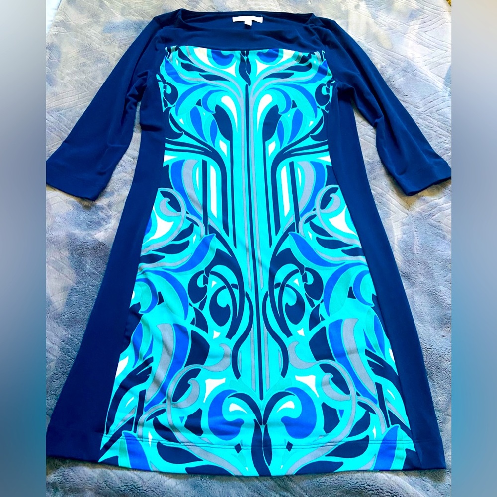Banana Republic Blue Green mini Dress